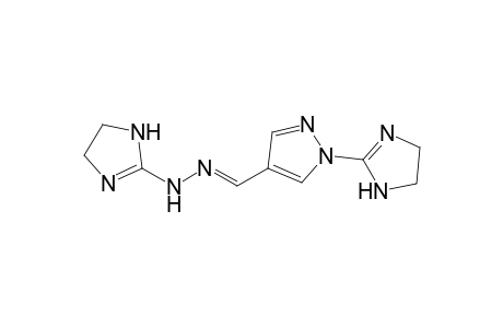 1-[Imidazolin-2'-yl]-4-[(imidazolin-2'-yl)hydrazonomethyl]pyrazol