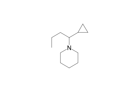Piperidine, 1-(1-cyclopropylbutyl)-