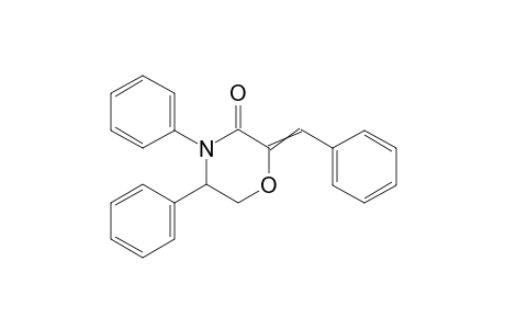 2-Benzylidene-4,5-diphenylmorpholin-3-one