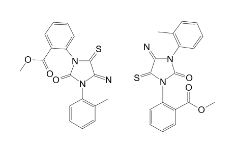 METHYL-2-[4-IMINO-2-OXO-3-(2-METHYLPHENYL)-5-THIOXO-IMIDAZOLIDIN-1-YL]-BENZOATE
