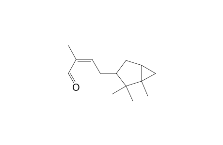 2-Methyl-4-[1',2',2'-trimethylbicyclo[3.1.0]hex-3'-yl]but-2-enal
