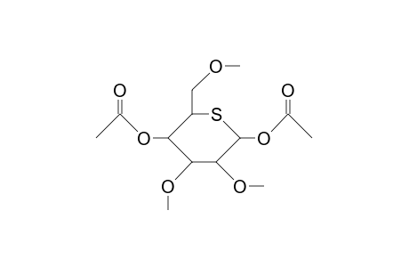 1,4-Di-O-acetyl-2,3,6-tri-O-methyl-5-thio-A-D-glucopyranose