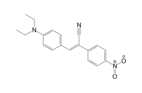 Benzeneacetonitrile, .alpha.-[[4-(diethylamino)phenyl]methylene]-4-nitro-