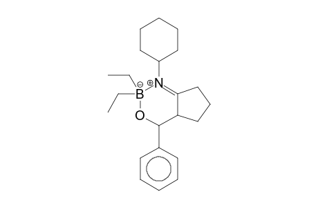 N-[2-[Diethylboryloxy(phenyl)methyl]cyclopentylidene]-cyclohexanamine