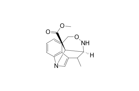 4,7-Methano-3H-pyrrolo[4,3,2-fg][2,3]benzoxazocine-11-carboxylic acid, 1,4,5,7-tetrahydro-5-methyl-, methyl ester, (4.alpha.,7.alpha.,11R*)-(.+-.)-