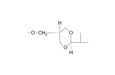 trans-2-ISOPROPYL-5-(2-METHOXYETHYL)-m-DIOXANE