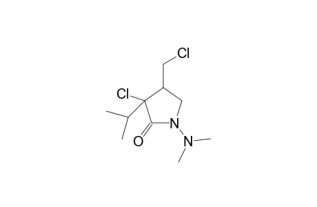 N-(Dimethylamino)-3-chloro-4-chloromethyl-3-isopropylpyrrolodin-2-one
