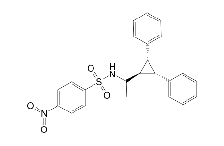 N-[1-(t-2',t-3'-Diphenylcycloprop-r-1'-yl)ethyl]-4-nitrobenzenesulfonamide