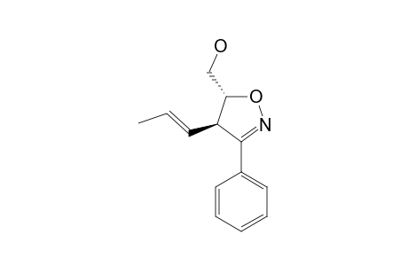 TRANS-3-PHENYL-4-[1-(E)-PROPENYL]-2-ISOXAZOLINE-5-METHANOL