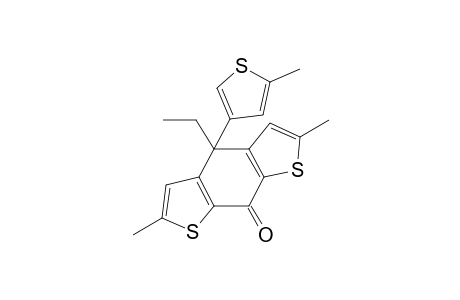 4-Ethyl-2,6-dimethyl-4-(5-methyl-3-thienyl)thieno[3,2-f]benzothiophen-8-one