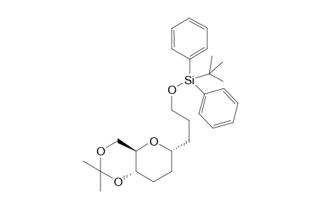 1-[3'-(tert-Butyldiphenylsilyl)propyl]-1,2,3-trideoxy-4,6-O-isopropyl-.alpha.,D-erythro-hexopyranose