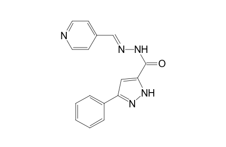 Pyrazole-5-carbohydrazide, 3-phenyl-N2-(4-pyridylmethylene)-
