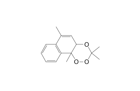 Naphtho[2,1-e]-1,2,4-trioxin, 4a,10b-dihydro-3,3,6,10b-tetramethyl-, cis-