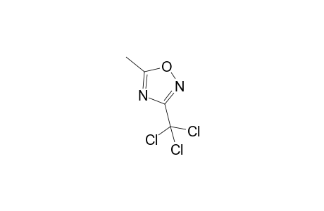 3-Trichloromethyl-5-methyl-1,2,4-oxadiazole
