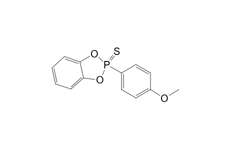 2-(p-Methoxyphenyl)benzo[1,3,2]dioxaphosphole-2-sulfide