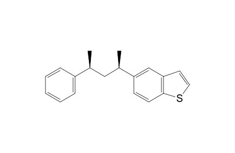 5-[(1R,3S)-1-methyl-3-phenyl-butyl]benzothiophene