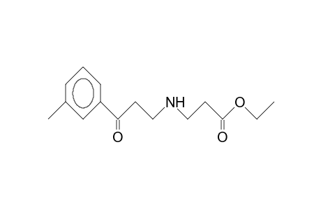 N-(B-[3-Toluoyl]-ethyl)-B-alanine ethyl ester