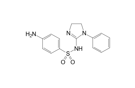 4-amino-N-(1-phenyl-4,5-dihydroimidazol-2-yl)benzenesulfonamide