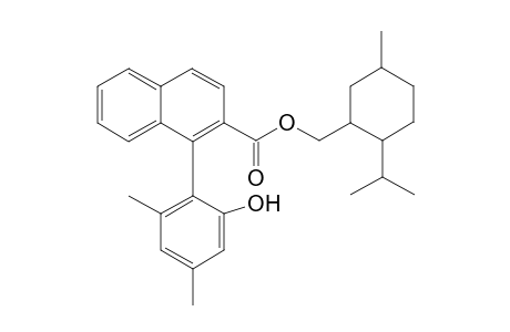 (P,1"S)-1-(2'-Hydroxy-4',6'-dimethylphenyl)-2-naphthoic acido-methylmenthyl ester