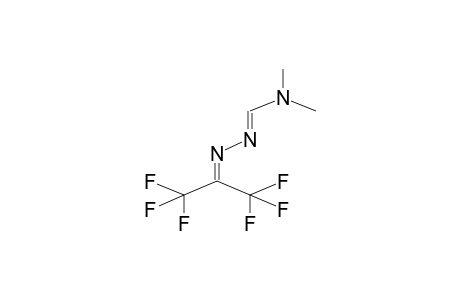 [1-(TRIFLUOROMETHYL)-2,2,2-TRIFLUOROETHYLIDENEHYDRAZONO]-N,N-DIMETHYLAMINOMETHANE