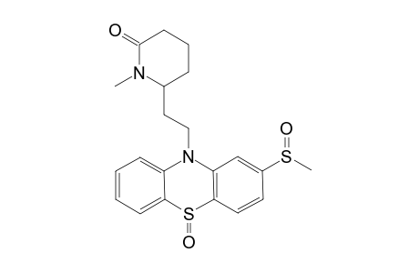 1-Methyl-6-[2-(2-methylsulfinyl-5-oxidanylidene-phenothiazin-10-yl)ethyl]piperidin-2-one