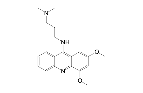 3-[(2,4-dimethoxyacridin-9-yl)amino]propyl-dimethyl-amine