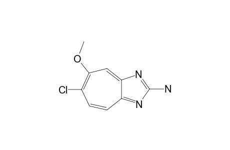 2-AMINO-5-METHOXY-6-CHLORO-1,3-DIAZAZULENE