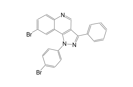 8-bromo-1-(4-bromophenyl)-3-phenyl-1H-pyrazolo[4,3-c]quinoline