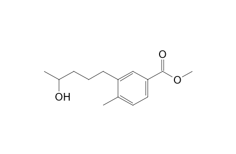 Methyl 3-(4-Hydroxypentyl)-4-methylbenzoate