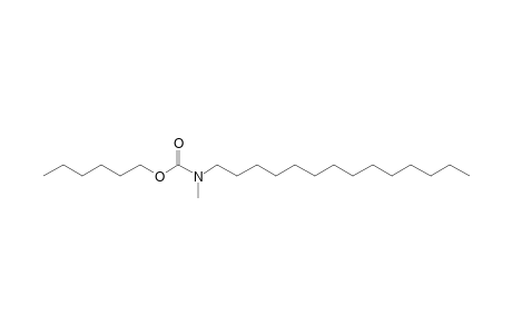 Carbamic acid, N-methyl-N-tetradecyl-, hexyl ester