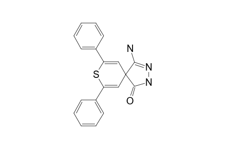 4-AMINO-7,9-DIPHENYL-8-THIA-2,3-DIAZASPIRO-[4,5]-DECA-3,6,9-TRIENE-1-ONE