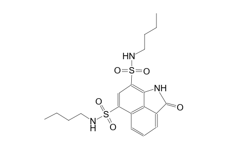 benz[cd]indole-6,8-disulfonamide, N~6~,N~8~-dibutyl-1,2-dihydro-2-oxo-