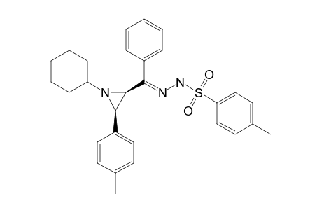 CIS-N-(CYCLOHEXYL)-3-(4-METHYLPHENYL)-AZIRIDIN-2-YL-PHENYL-KETONE-TOSYLHYDRAZONE