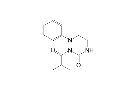 2-isobutyryl-1-phenyl-1,2,4-triazinan-3-one