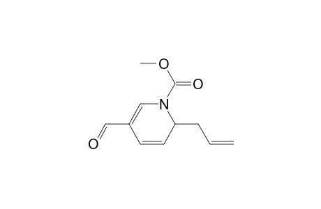 1(2H)-Pyridinecarboxylic acid, 5-formyl-2-(2-propenyl)-, methyl ester