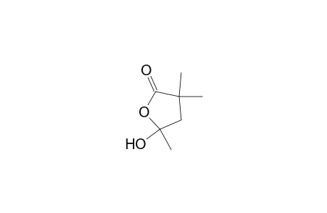 2(3H)-Furanone, dihydro-5-hydroxy-3,3,5-trimethyl-