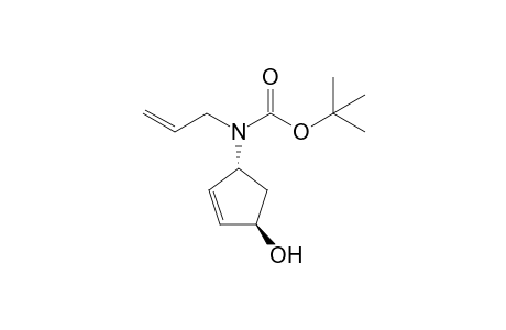 N-allyl-N-[(1R,4R)-4-hydroxycyclopent-2-en-1-yl]carbamic acid tert-butyl ester