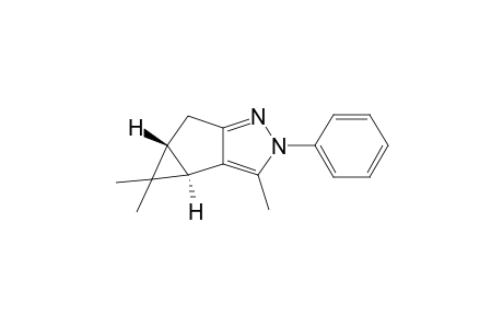 (3bR,4aR)3,4,4-Trimethyl-2-phenyl-3b,4,4a,5-tetrahydro-2H-cyclopropa[3,4]cyclopenta[1,2-c]pyrazole