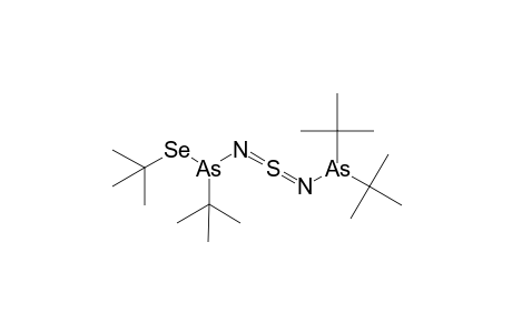 [di-t-butylarsino][di-t-butyl(selenoarsinyl)]sulfurdiimide