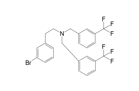 N,N-Bis(3-trifluoromethylbenzyl)-3-bromobenzeneethanamine