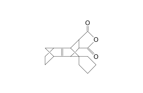 anti, endo-1',2',3',4',5',6',7',8'-Octahydro-spiro(cyclopentane-1,9'-(1,4-5,8)-dimethano-naphthalene)-6',7'-dicarboxylic