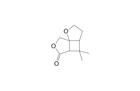6,6-Dimethyl-2,9-dioxatricyclo[5.3.0.0(1,5)]decan-8-one