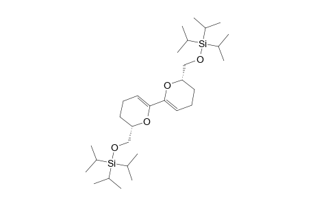 (2S,2''S)-2,2'-BIS-(TRIISOPROPYLSILYLOXYMETHYL)-3,3',4,4'-TETRAHYDRO-6,6'-BI-2H-PYRAN