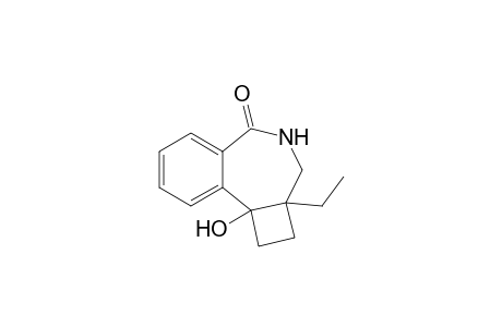 2a-Ethyl-1,2,2a,3,4,9b-hexahydro-9b-hydroxy-5H-cyclobuta[d]benzazepin-5-one