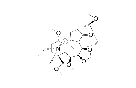 METHYLENEDIOXY-14-DEHYDRO-BROWNIINE