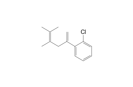 1-(3,4-Dimethyl-1-methylenepent-3-en-1-yl)-2-chlorobenzene