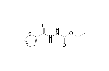 Ethyl N-(thiophen-2-ylcarbonylamino)carbamate