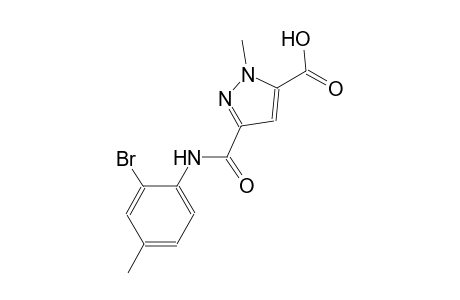 3-[(2-bromo-4-methylanilino)carbonyl]-1-methyl-1H-pyrazole-5-carboxylic acid