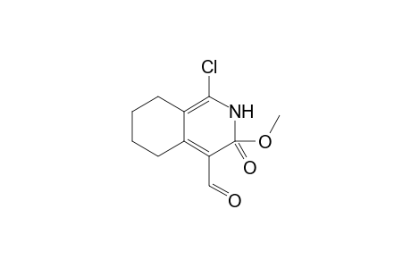 1-Chloro-4-formyl-3-methoxy-5,6,7,8-tetrahydroisoquinolin-3(2H)-one
