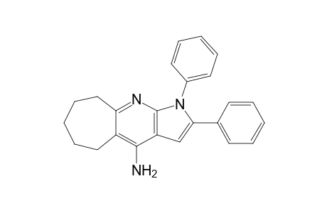 1,2-Diphenyl-1,5,6,7,8,9-hexahydrocyclohepta[b]pyrrolo[3,2-e]pyridin-4-amine
